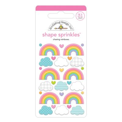 Doodlebug Fairy Garden Sticker - Chasing Rainbows